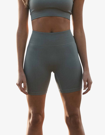 Ocean Seamless Biker Shorts - Women's Gym Shorts | Guru Muscle