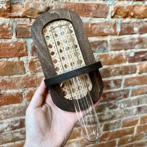 Rattan Propagation Planters - Heim Iowa City - Rattan Planter