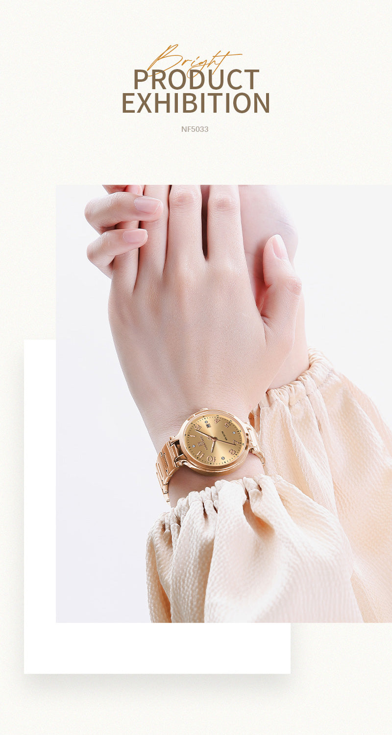 Girls Gold Watch