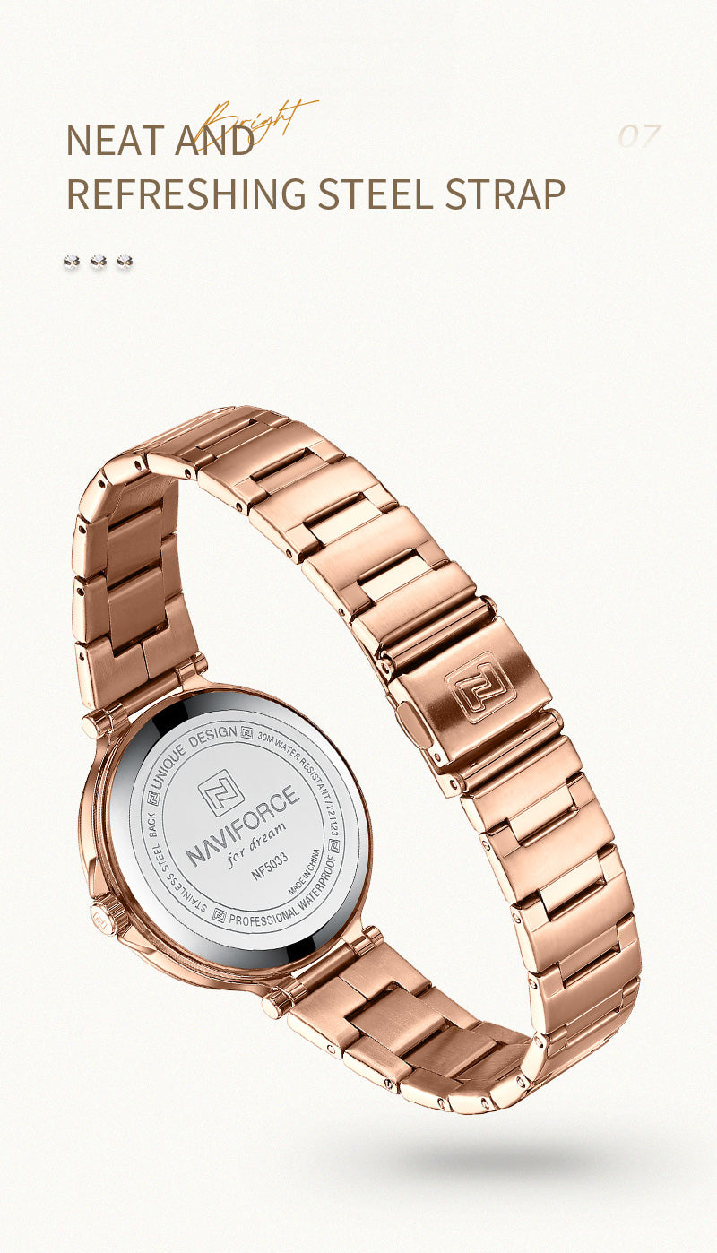 Execitive Rose Gold Watch