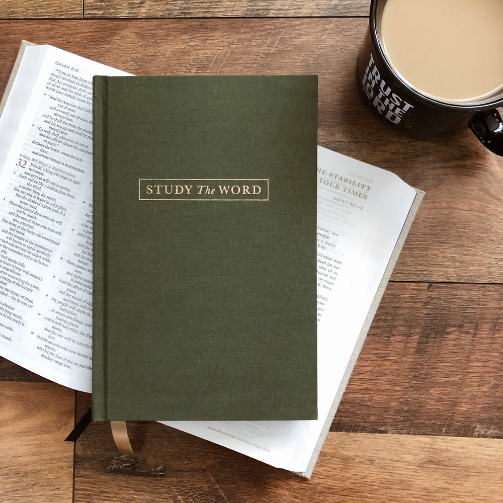 Study The Word Journal - Men - The Daily Grace Co
