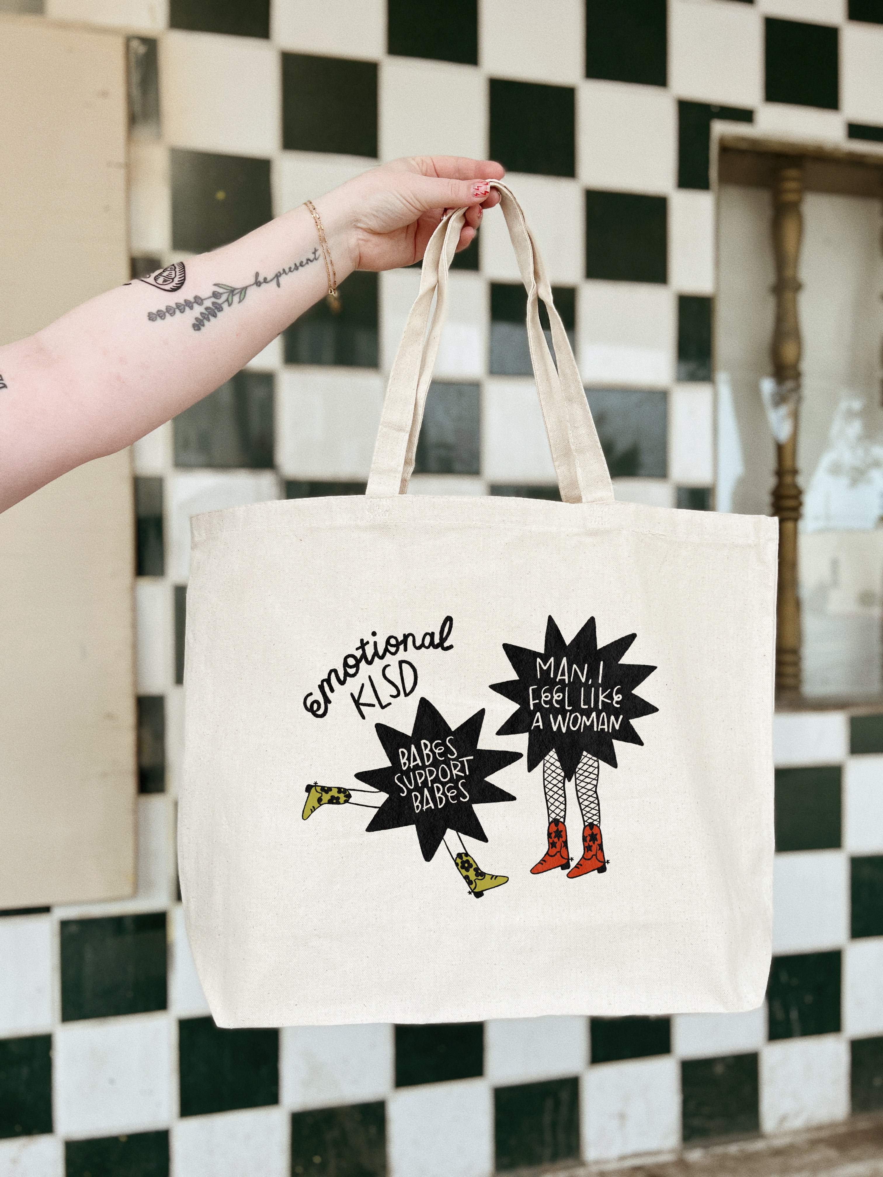 Emotional KLSD Tote Bag