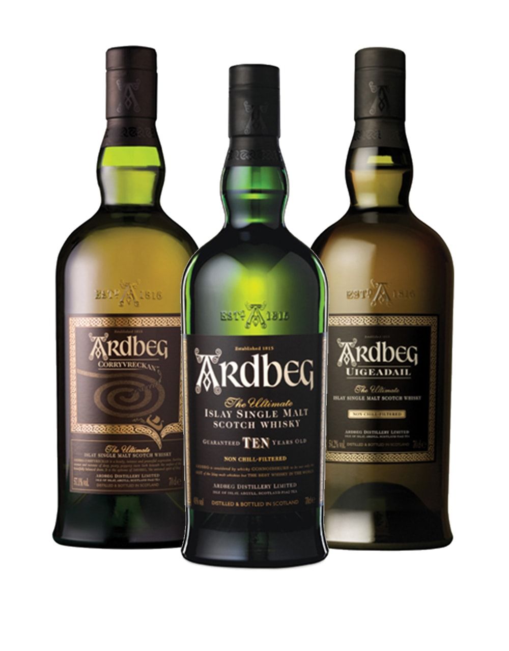 Ardbeg Collection (3 bottles)