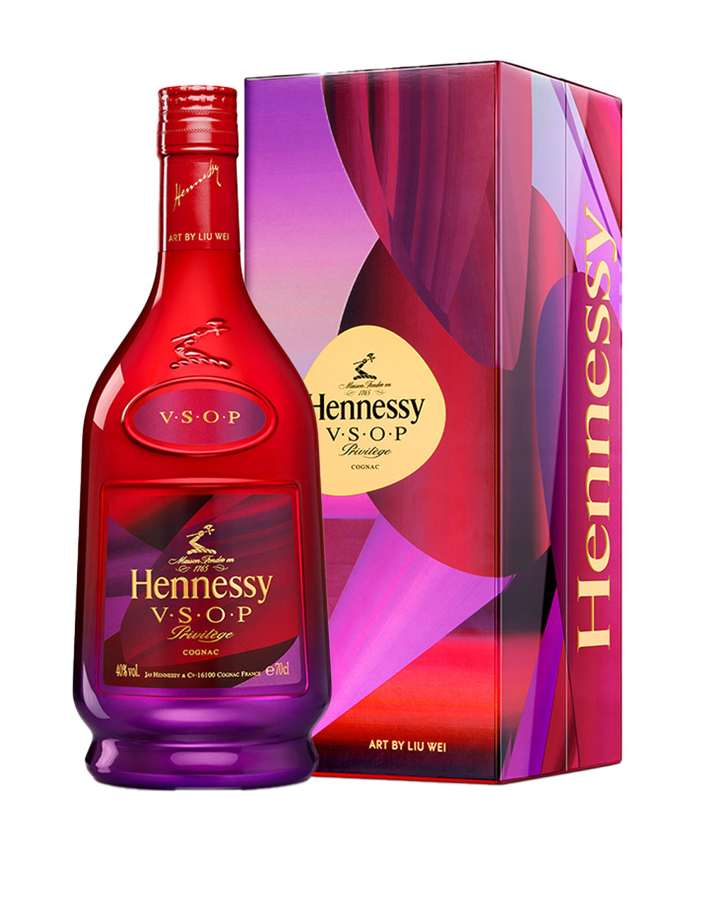 Hennessy V S O P Privilege Limited Edition Bottle Gift Box Reservebar