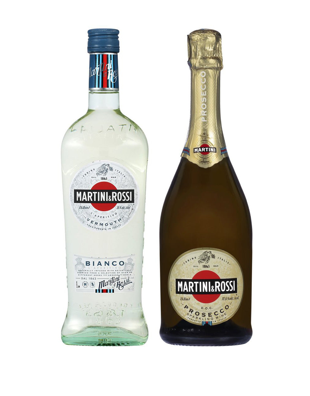Ingeniører dal Arbejdsløs Buy Martini & Rossi Bianco Vermouth and Martini & Rossi Prosecco Sparkling  Wine Bundle | ReserveBar