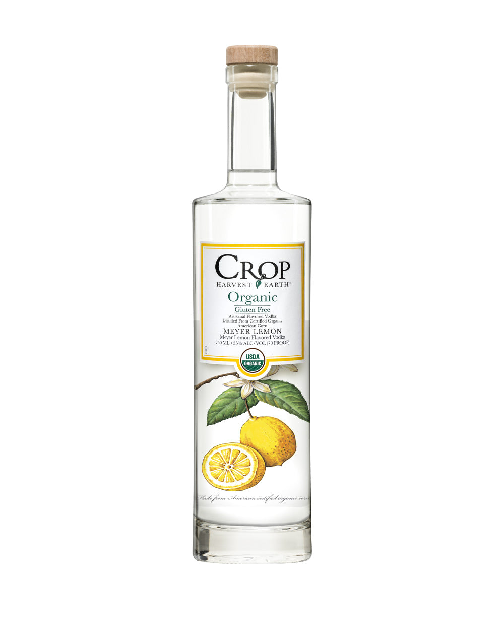 vodka with lemon