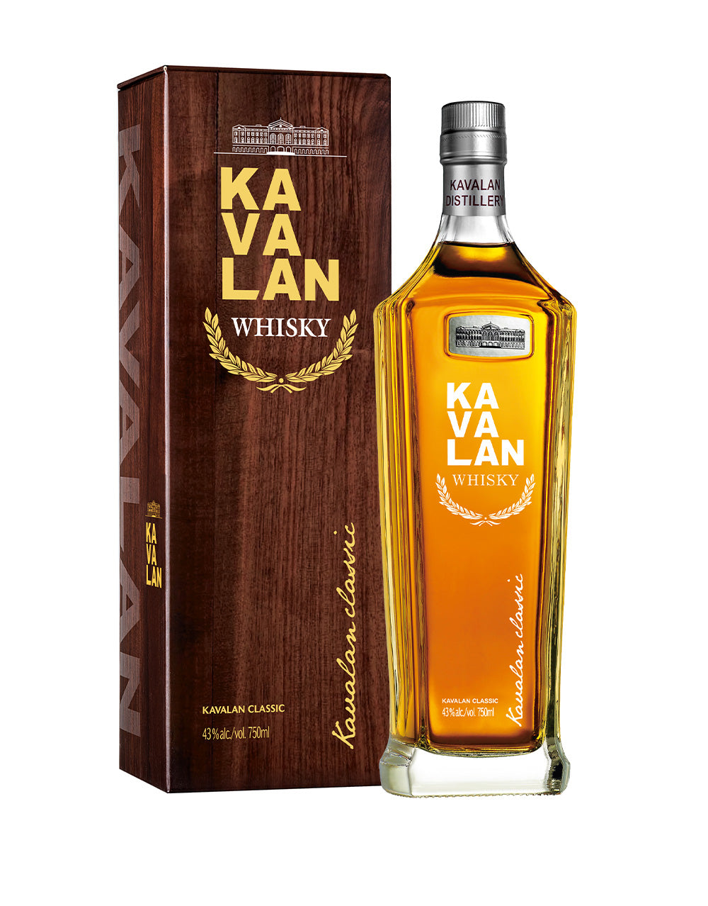 KAVALAN CLASSIC シングルモルトウイスキー 700ml+oleiroalvesimoveis