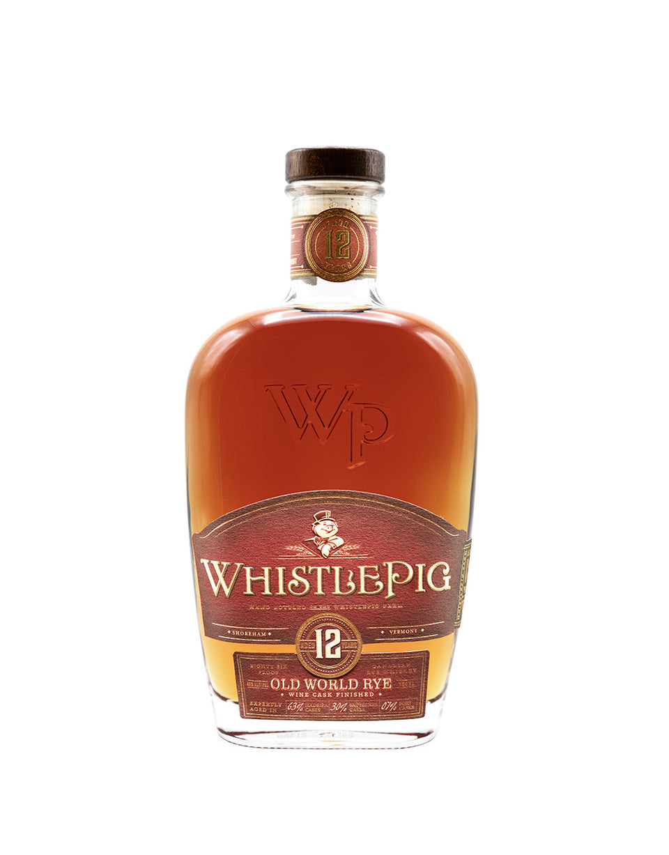 Buy WhistlePig 12 Years Old World Cask Rye Whiskey | ReserveBar
