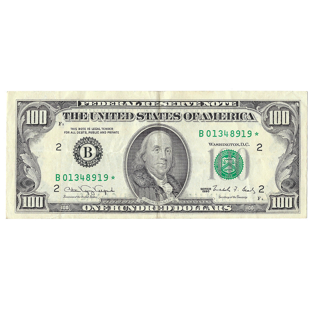 Доллар купюра 100 1993 года