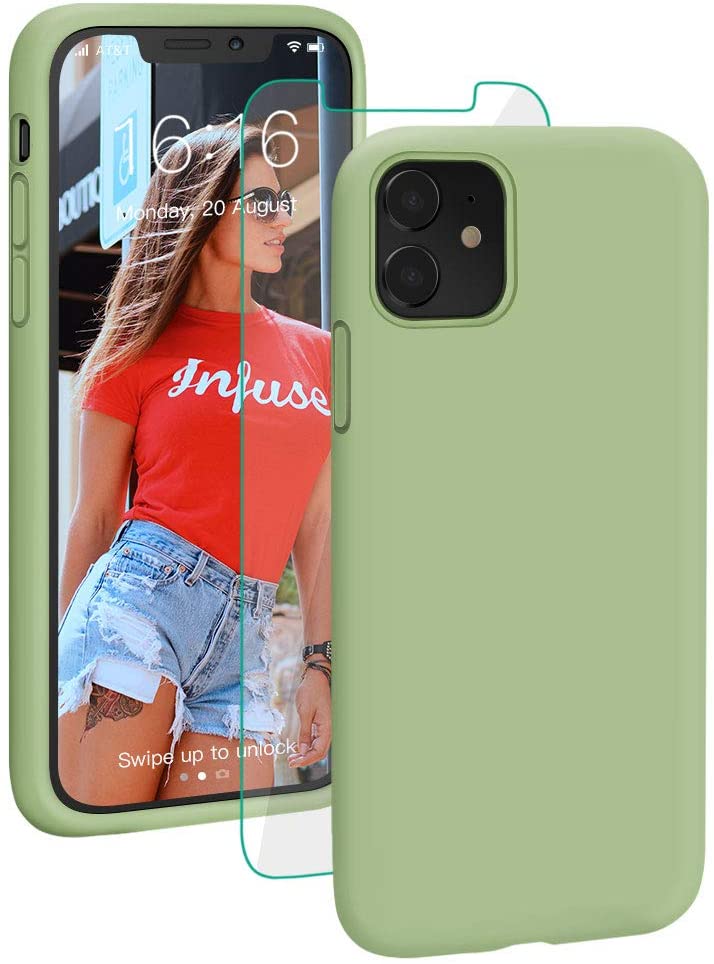 Case For Iphone 11 Iphone 11 Case With Tempered Glass Screen Protecto Probien