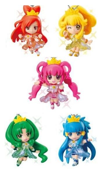 Bandai Smile Pretty Cure Precure Princess Mascot Set Of 5 Dream Playhouse 3867