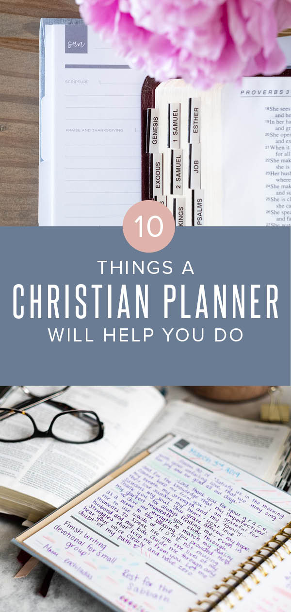 10 things a Christian planner will help you do