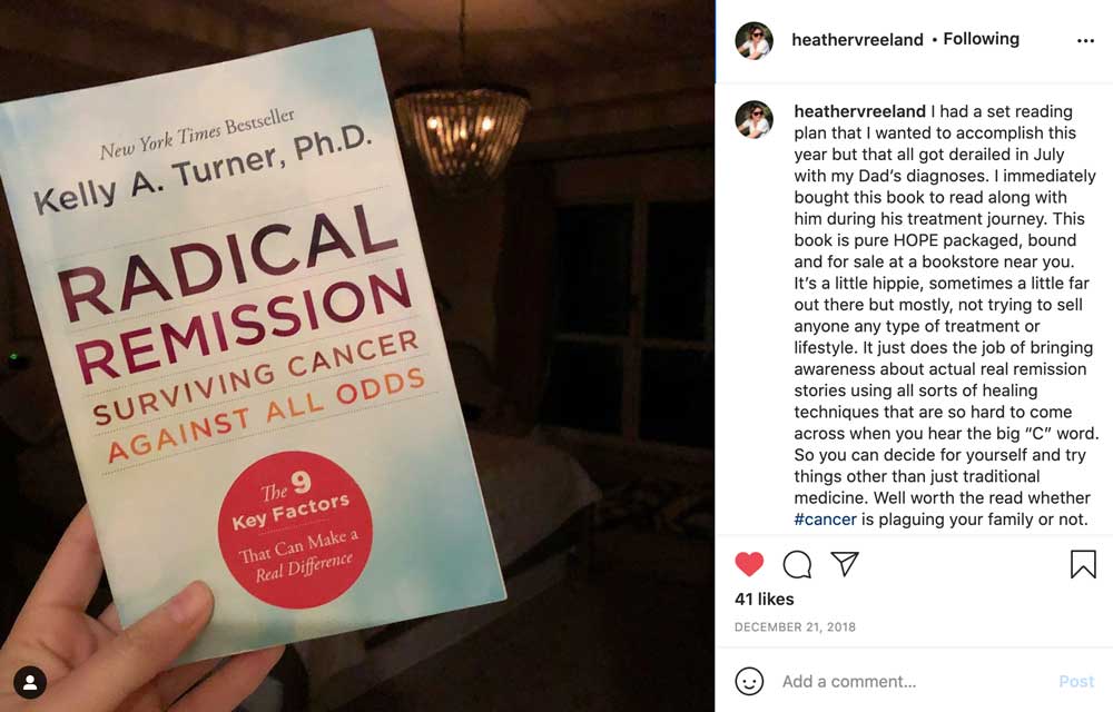 radical remission book for cancer patients