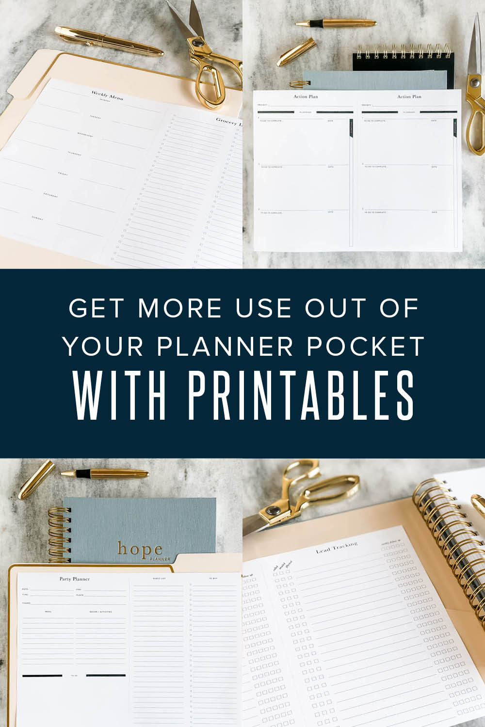 printable planner sheets