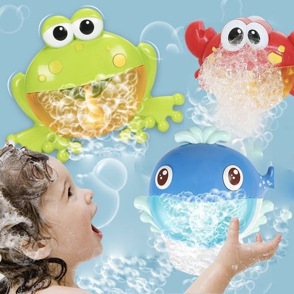 fun bubble crab bath musical toy