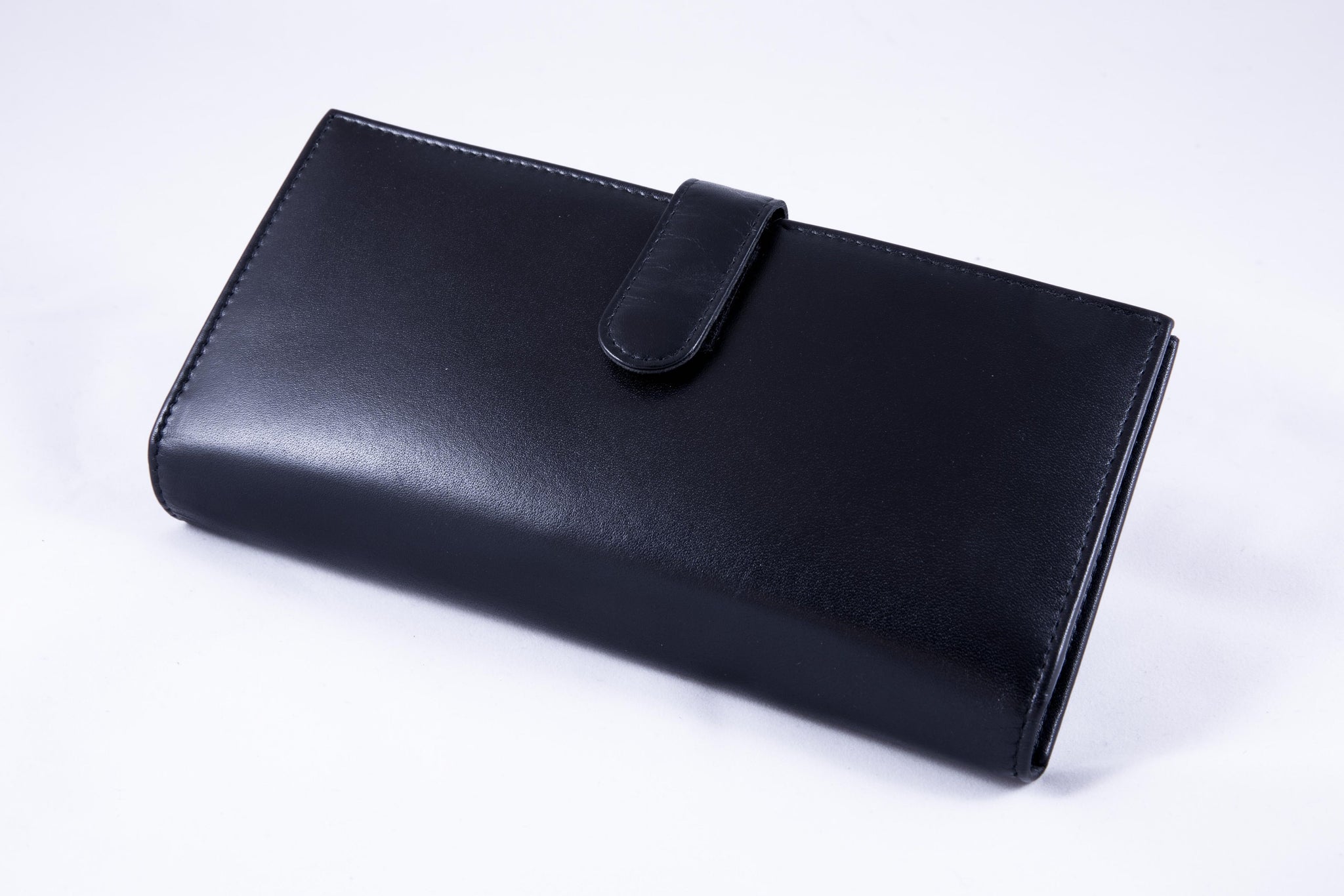 Verstoring slinger uitvoeren Black Leather Wallet / Money Organizer – Adaptations Store