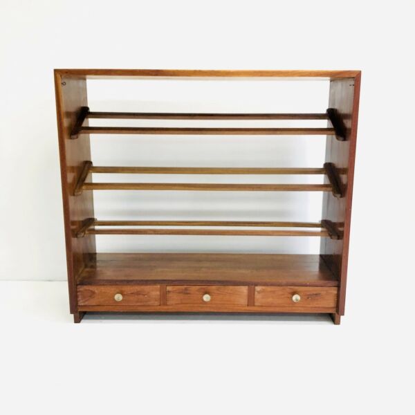 mid-century shoe rack