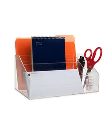 DESK ORGANIZER COLORI TRASPARENTI 7121 x1