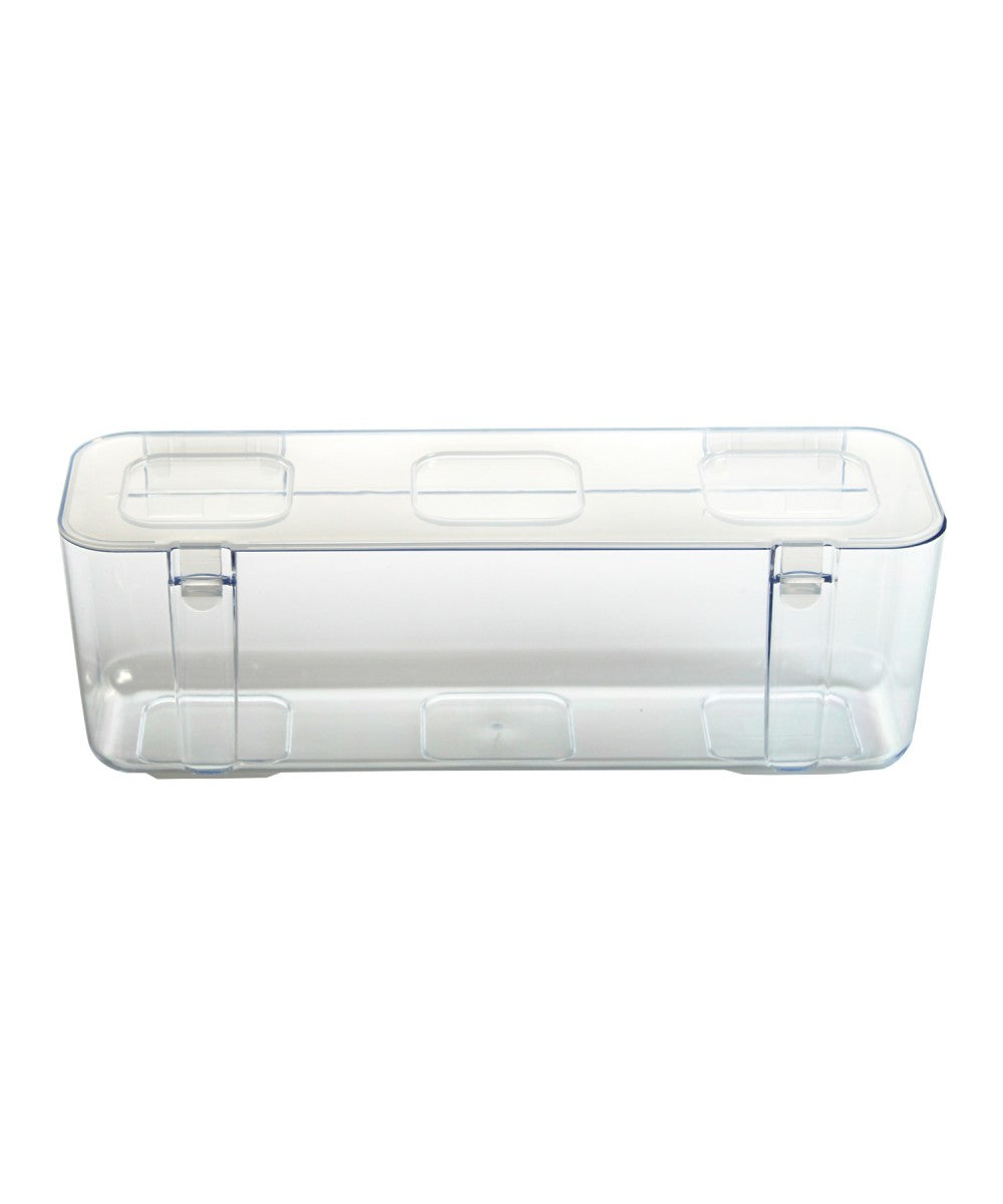 Caddy Organizer Stackable Plastic Storage Box With Handle - Temu