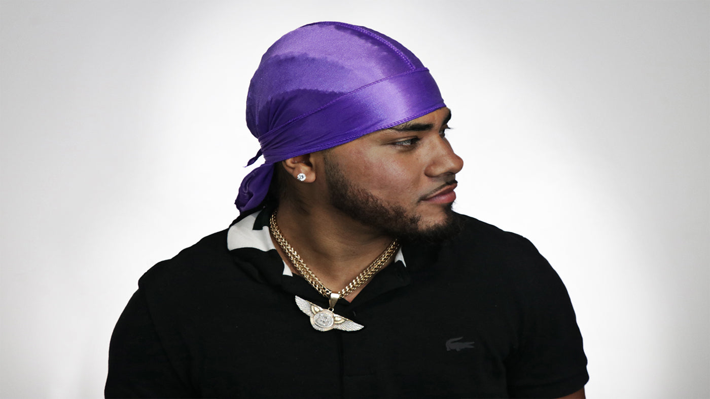 Purple Silk Durag