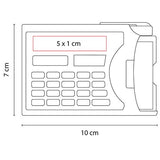 Calculadora para Oficina y Escritorio Modelo Wallet CT1630