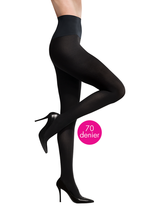 sofsy Micro-Net Fishnet High Waist Tights for Women - [Made In