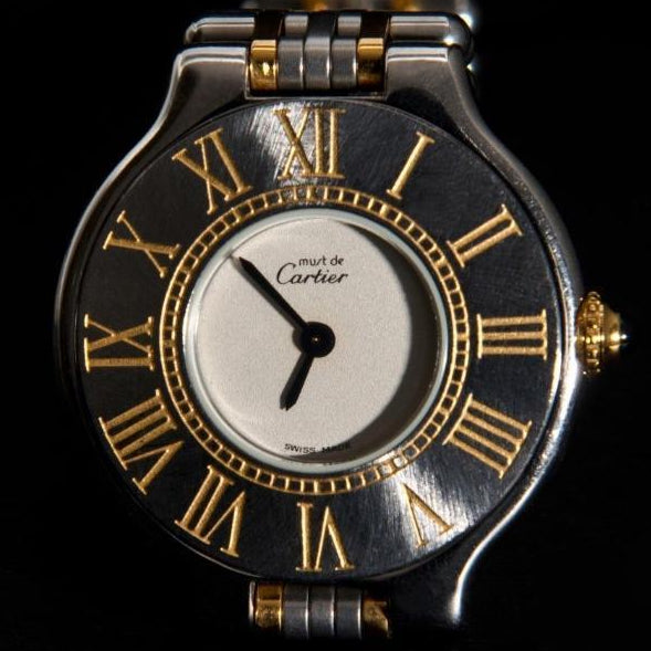 vintage cartier horloge