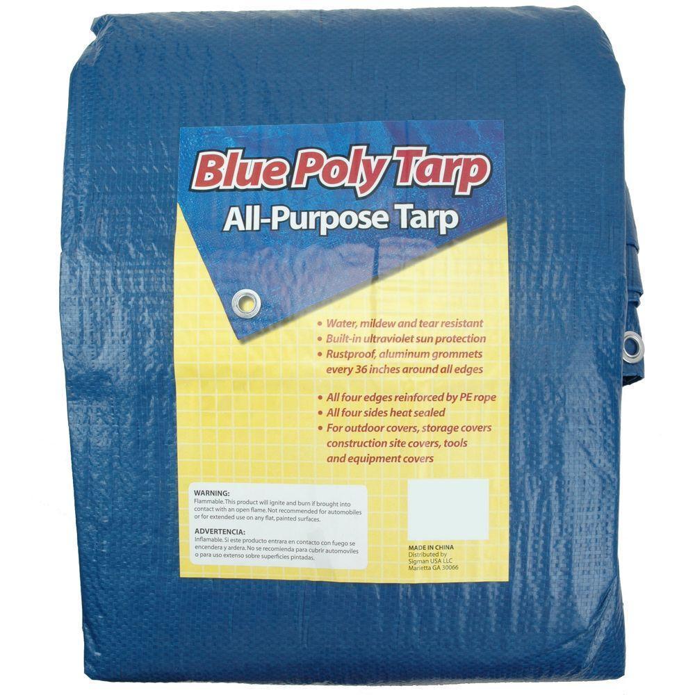 Sigman 30' x 40' Blue Tarp