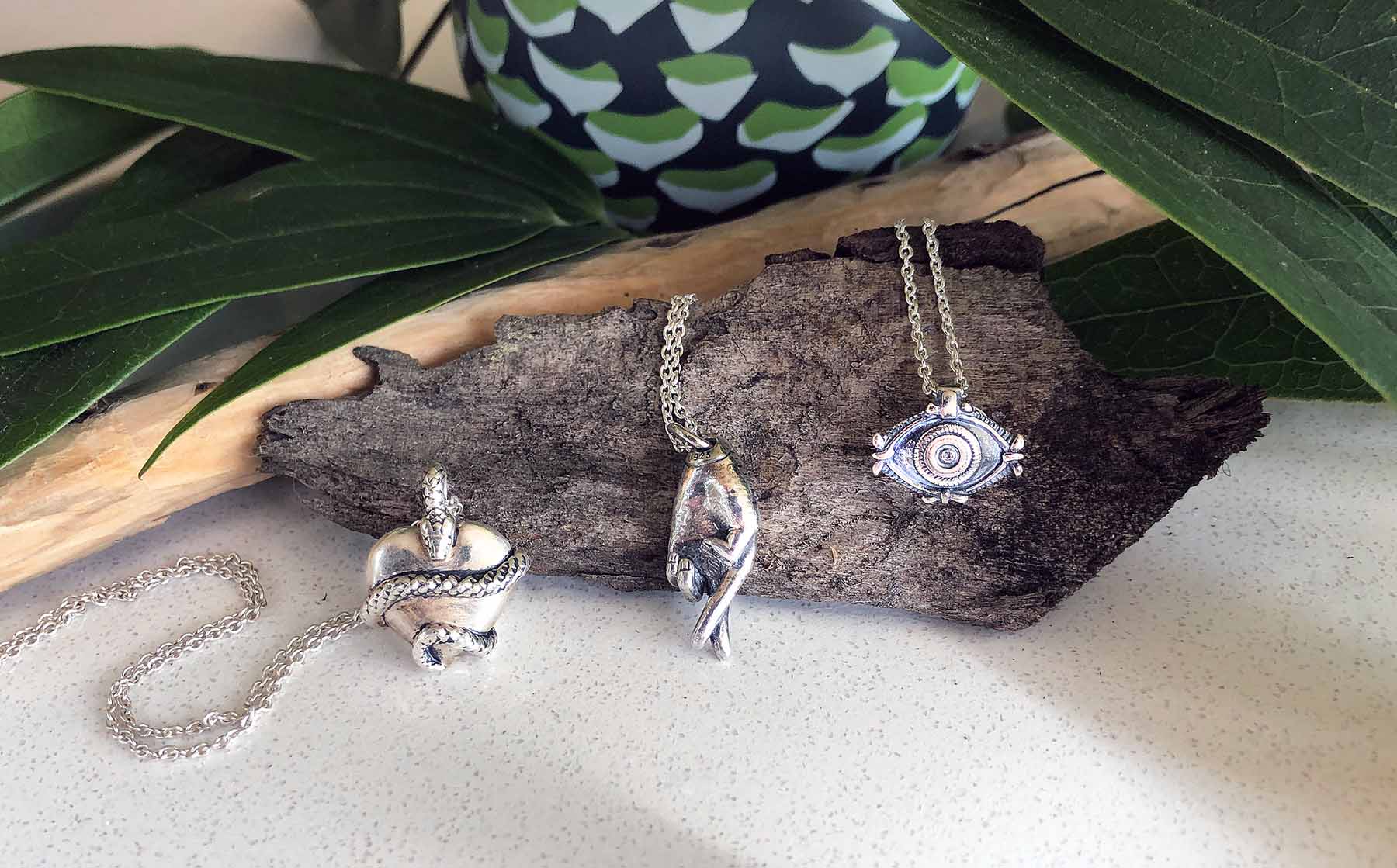 Symbolic Charm necklaces