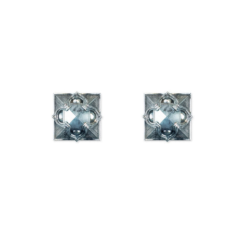 Pyramid Studs Rose Gold – Astor & Orion