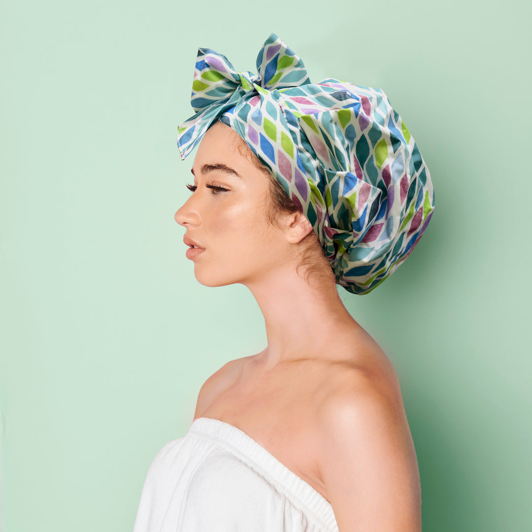 frizz free shower cap