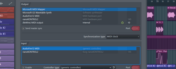 microsoft midi mapper fail fl studio 12