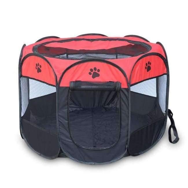 Planet+Gates+02+/+65X65X43+Portable+Folding+Pet+tent+Dog+House+Cage+Dog+Cat+Tent+Playpen+Puppy+Kennel+Easy+Operation+Octagonal+Fence+outdoor+supplies