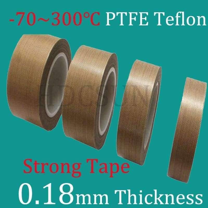 Planet+Gates+1+Roll+10m*0.18mm+thickness+PTFE+Teflon+Adhesive+Tape+Cloth+Hi-Temp+Insulate+Teflon+Adhesive+Tape+Insulating