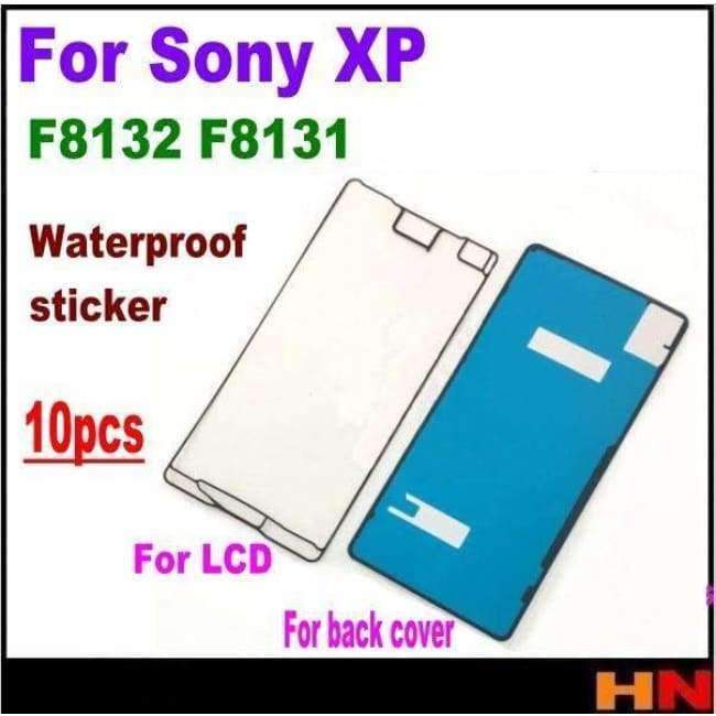 Planet+Gates+10pcs+For+Sony+Xperia+X+performance+F8131+F8132+XP+LCD+Frame+++Back+Cover+Waterproof+Sticker+Adhesive+Glue+Tape+Parts