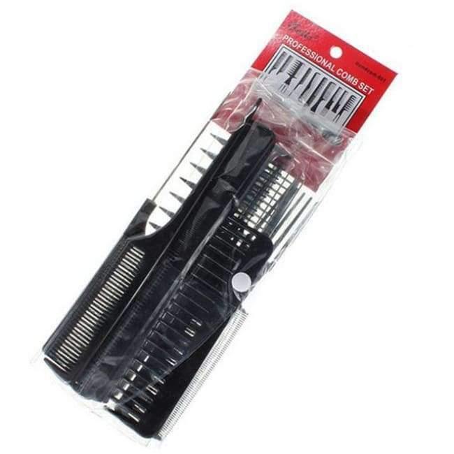 Planet+Gates+10pcs/Set+Professional+Hair+Brush+Comb+Salon+Barber+Anti-static+Hair+Combs+Hairbrush+Hairdressing+Combs+Hair+Care+Styling+Tools