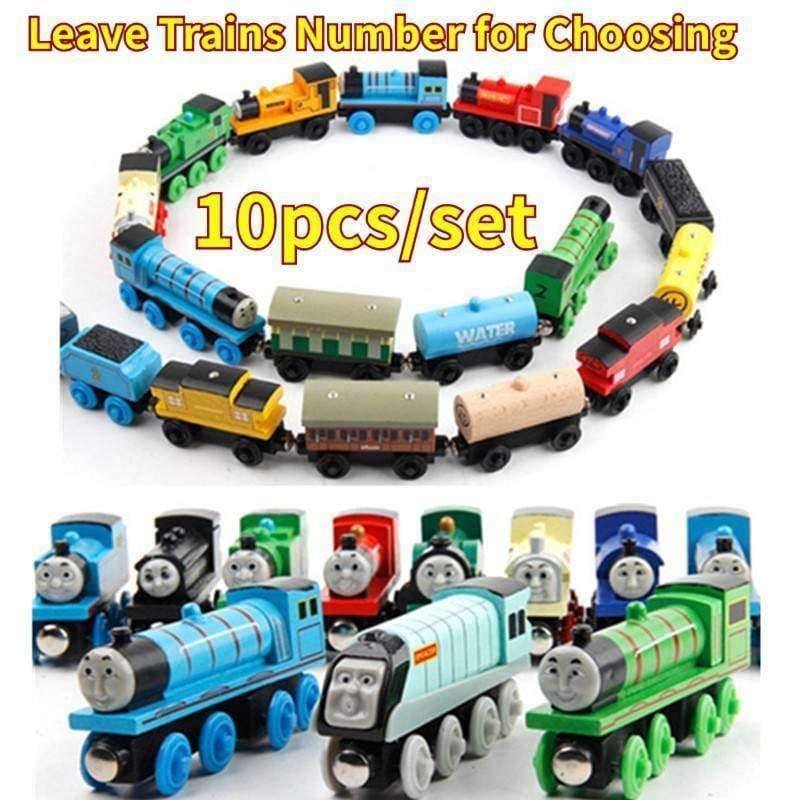 Planet+Gates+10pcs/set+Wooden+Vehicles+Thomas+and+His+Friends+Trains+Model+Toy+Magnetic+Thomas+Train+Great+Kids+Christmas+Toys+Gifts+for+Kids