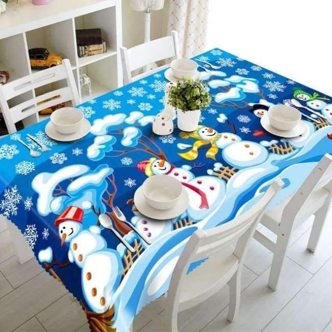 Planet+Gates+11+/+90x120cm+Christmas+Tablecloth+Polyester+Dustproof+Table+Cover+X-mas+Thanksgiving+Dinner+3D+Tablecloth+Home+Party+Decor+OEM+Cloth