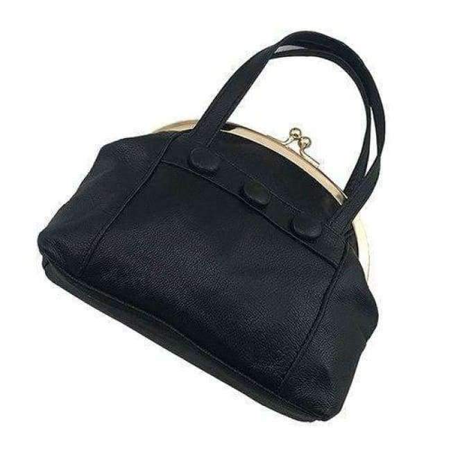 Planet+Gates+1836Black+BELLO+TUTTI+Genuine+Leather+Hand+Bag+Women's+Change+Coin+Purse+Female+Metal+Hasp+Wallet+Money+Key+Holder+Bag+With+Zipper