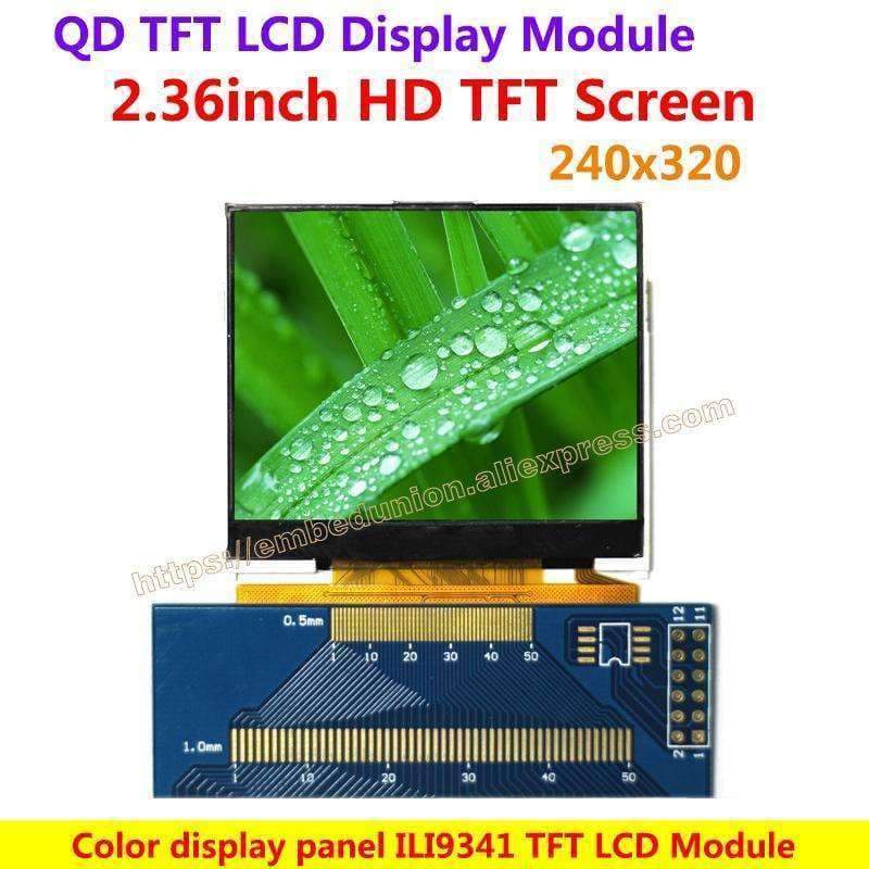 Planet+Gates+2.36inch+Color+LCD+Screen+modules+Drive+Demo+Board+HD+240X320+LCD+Modules+ILI9341+Drive+horizontal+Screen+Support+C51/STM32