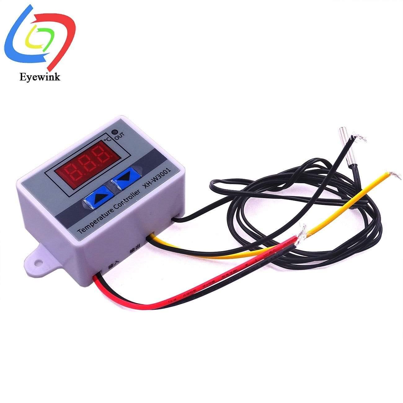 220V+W3001+XH-W3001+Digital+Thermostat+for+incubator+Temperature+Controller+110V-220V+10A+Thermoregulator+temperature+tester+12V