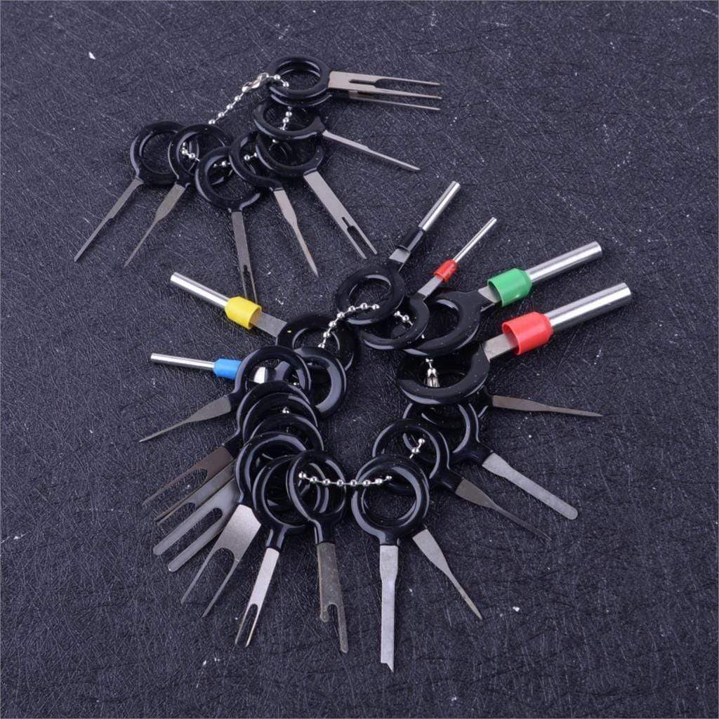 Planet+Gates+26pcs/kit+ATV+Motorcycle+Car+Wire+Terminal+Removal+Tool+Cable+Wiring+Connector+Pin+Extractor+Puller+For+Disassemble+Automotive