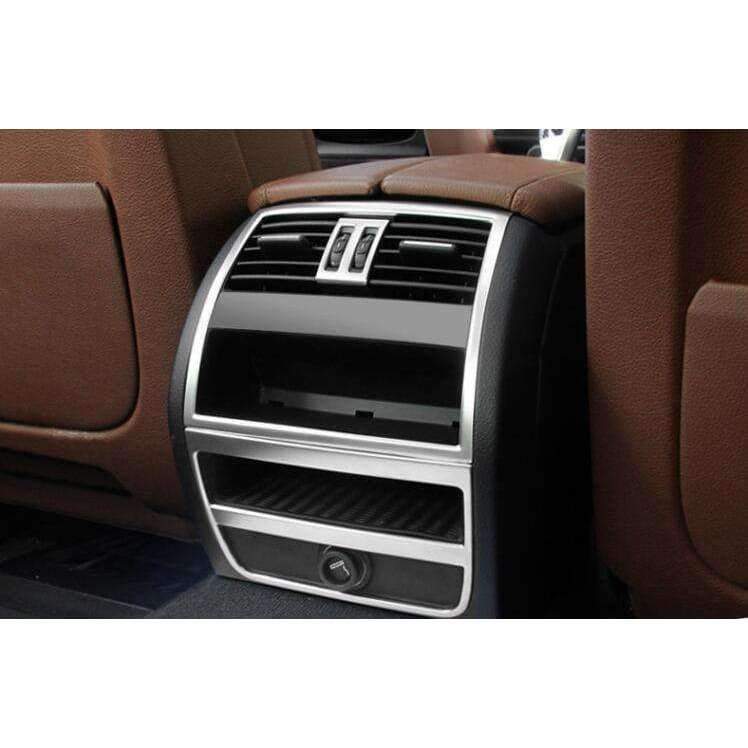 3pcs Rear Air Condition Outlet Trim Car Interior Accessory For Bmw 5 Series F10 520 525 528 2011 2016