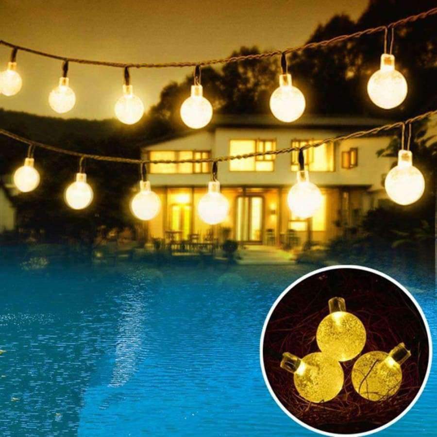 Planet+Gates+4M+Globe+Festoon+Ball++LED+String+Light+Warm+White+Fairy+Holiday+Light+For+Party+Christmas+Wedding+Decoration+Battery+Operated