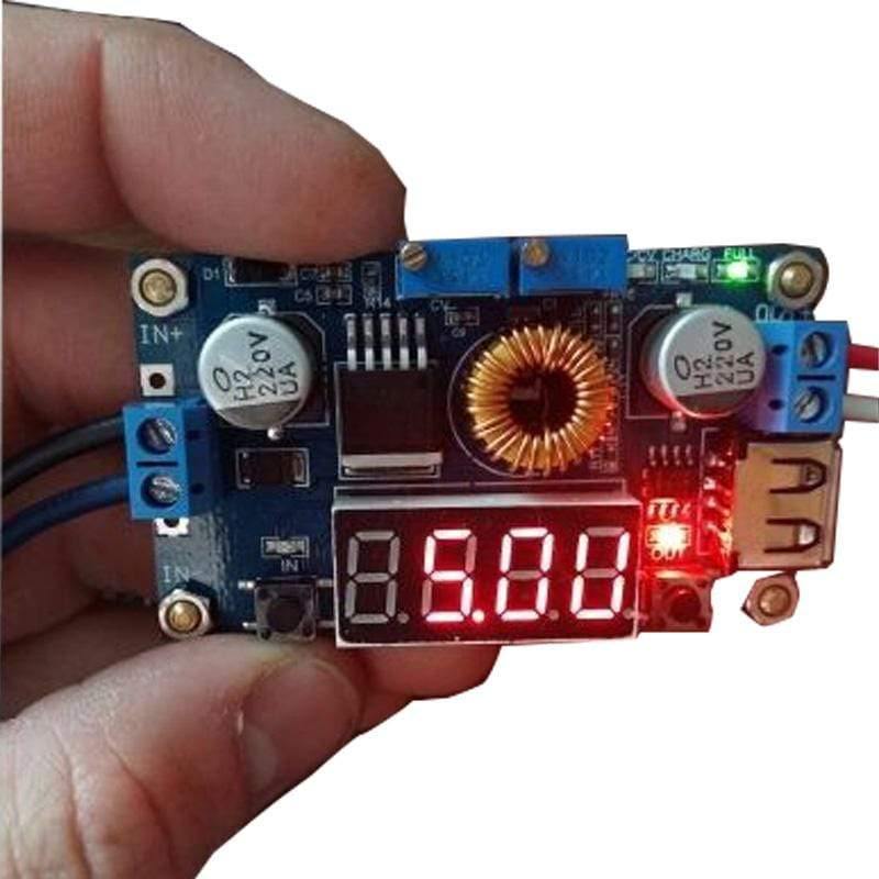 Planet+Gates+5140+Step+Down+Buck+Converter+DC-DC+1.2-32V+5A+Constant+Voltage+Current+LCD+Digital+Display+Adjustable+Buck+Power+Supply+Module+Board