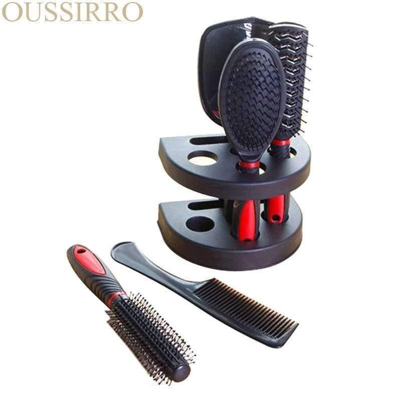 Planet+Gates+5pcs+Professional+Hair+Salon+Hair+Comb+And+Mirror+Kits+Salon+Barber+Comb+Brushes+Anti-static+Hairbrush+Hair+Care+Styling