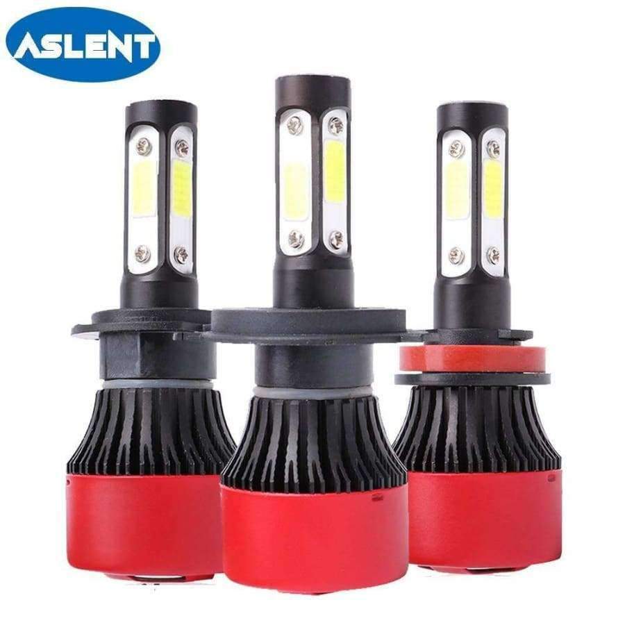 Planet+Gates+6500K+/+H4+Hi+Lo+Aslent+4+Sides+8000LM+H8+H11+Fog+lights+No+Error+h7+led+H4+LED+Lamps+HB3+9005+HB4+9006+80W+Auto+light+bulbs+for+cars+12V+6500K