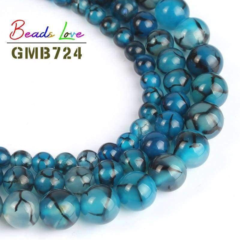 Planet+Gates+6mm+61pcs+beads+Natural+Stone+Blue+Black+Line+Dragon+Veins+Agat+Round+Beads+for+Jewellery+Making+6/8/10+mm+15''+Diy+Necklace+Bracelet+Jewelry