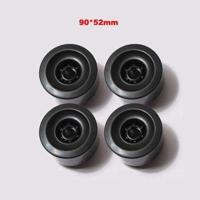 Planet+Gates+90x52mm+Black+Skateboard+Wheels+78A+90x52mm+4pcs+Electric+Longboard+Wheel+97*52mm+Roller+Skate+Tires+Wheel+Rubber+Wheel+for+Longboard+Scooter