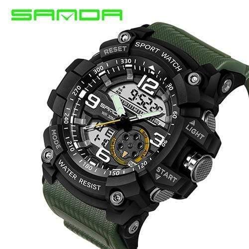 Planet+Gates+armygreen+black+Men's+Watches+Top+Brand+Luxury+Military+Quartz+Watch+Men+Waterproof+S+Shock+Wristwatches+relogio+masculino